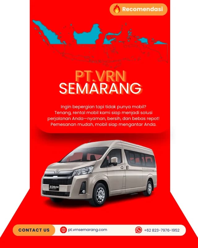 Rental mobil Hiace Premio Luxury di Semarang