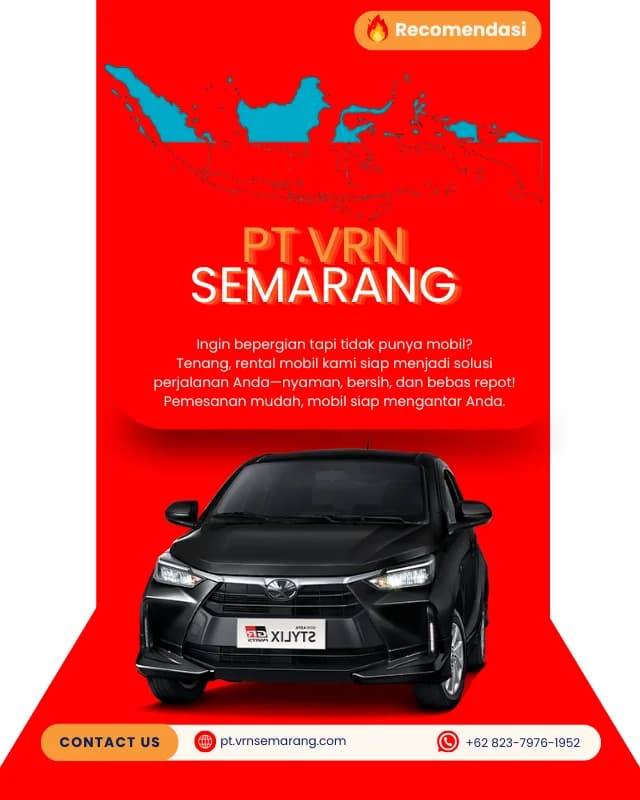 Rental mobil Toyota Agya di Semarang