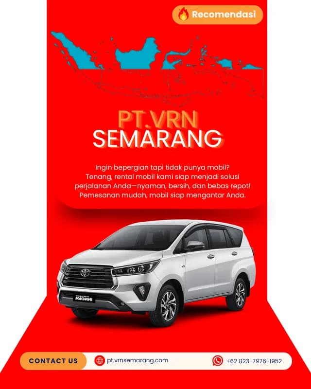 Rental mobil Toyota Innova Reborn di Semarang