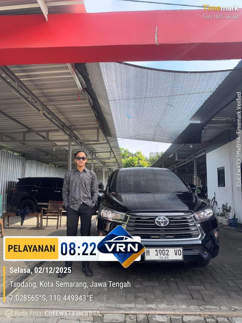 Tim PT.VRN SEMARANG di depan kantor Semarang